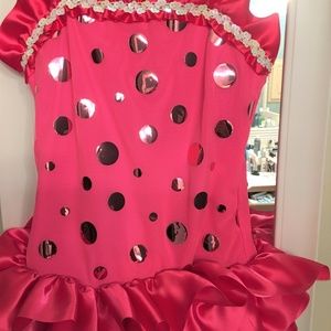 KID'S Fuchsia Pink Dance Costume, Worn Once!